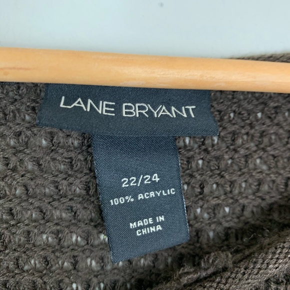 Lane Bryant Waffle Weave Short Sweater Dress - Picture 6 of 10